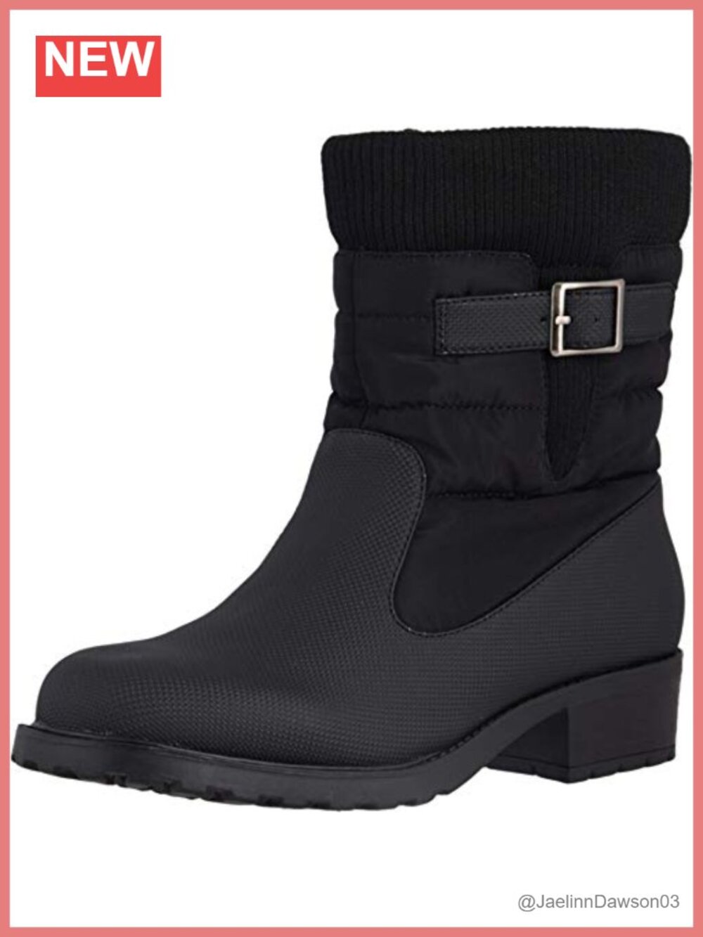 Trotters Women's Berry Mid Weatherproof Winter Boots with Bow
